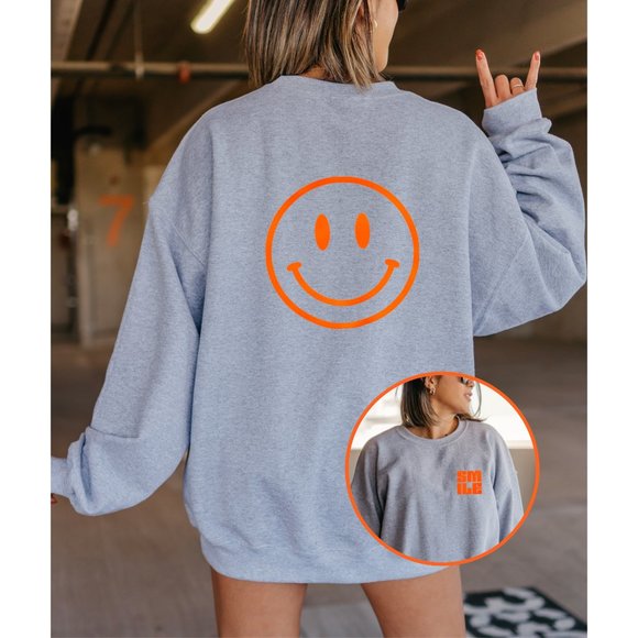 Smile Sweatshirt - Picture 1 of 9